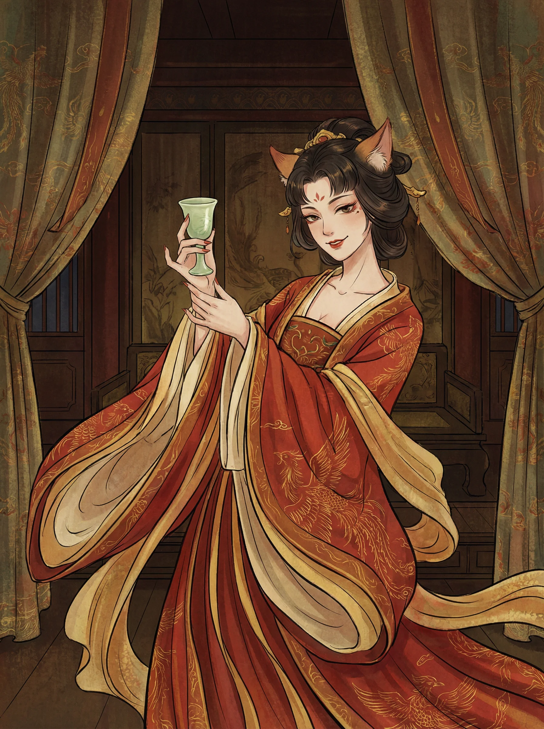 妲己 - 余额宝今日收益 封神榜截教动漫角色